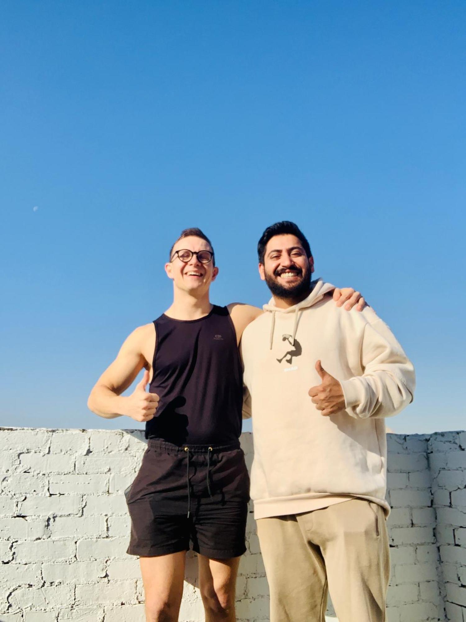 Appartamento Loay Pyramids View Il Il Cairo Esterno foto