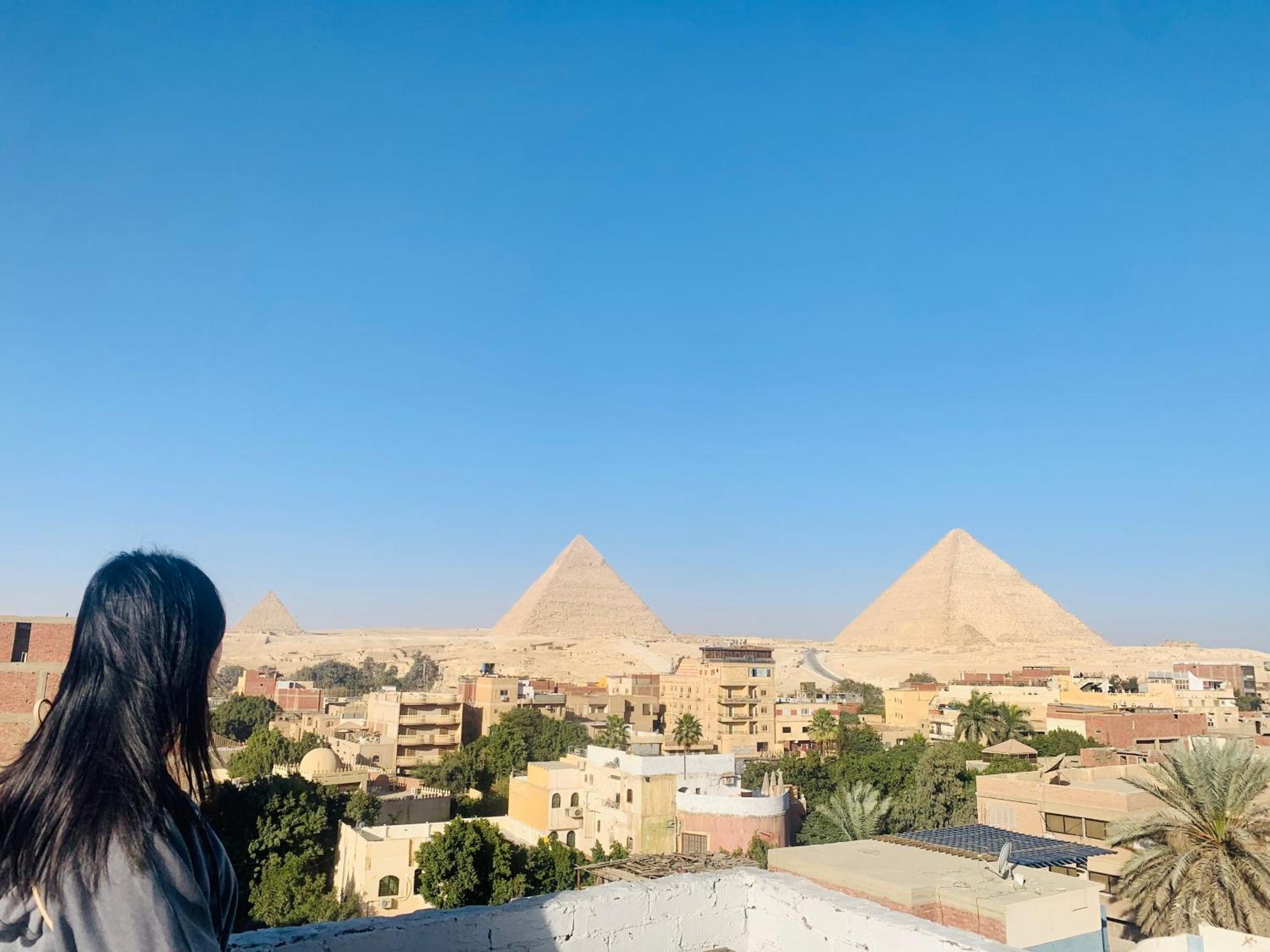 Appartamento Loay Pyramids View Il Il Cairo Esterno foto