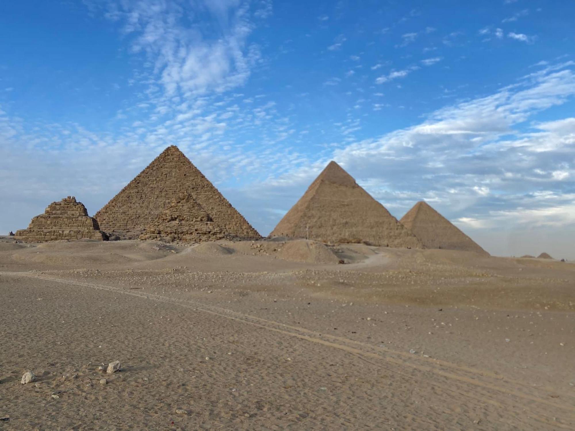 Appartamento Loay Pyramids View Il Il Cairo Esterno foto