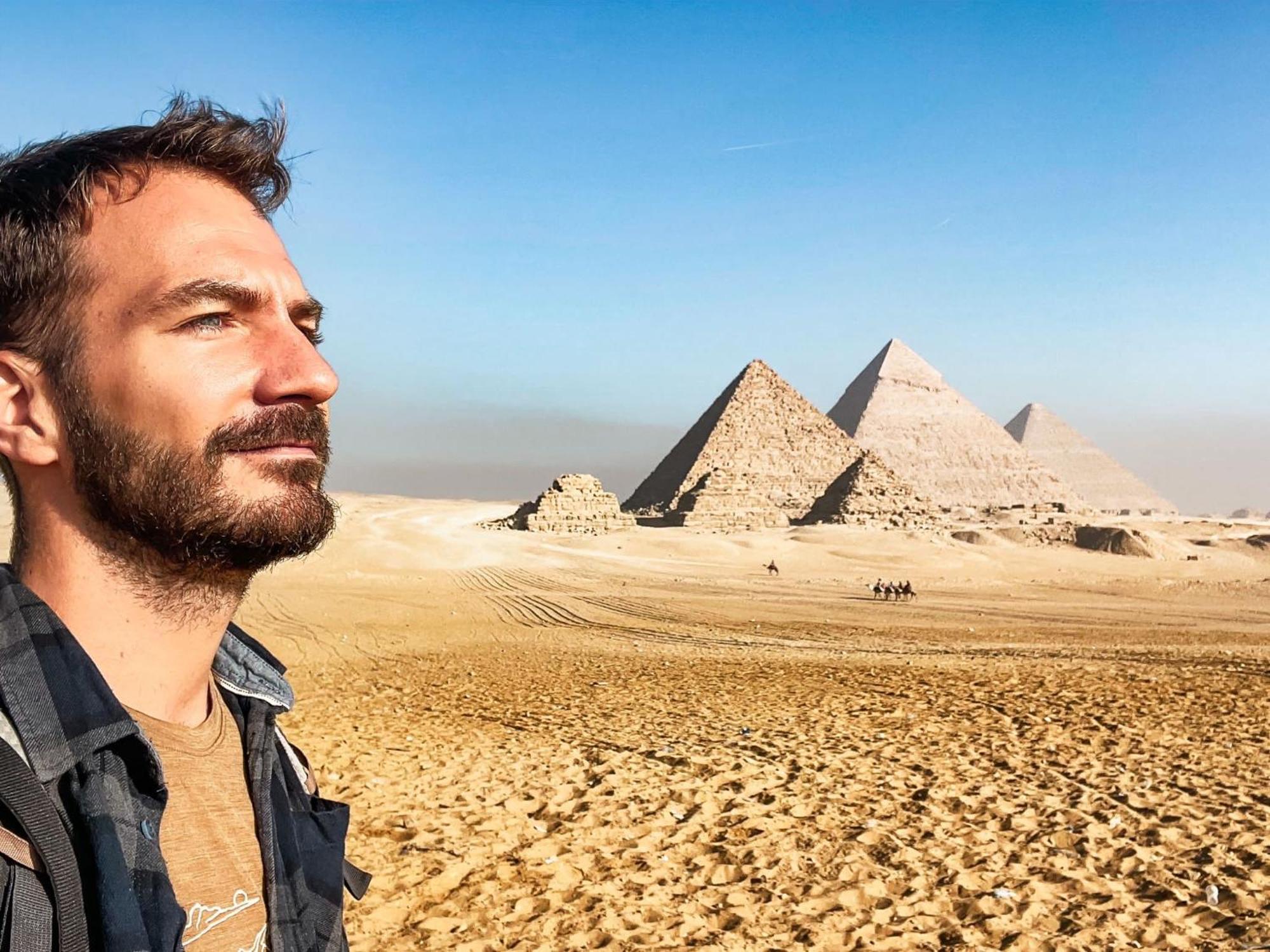 Appartamento Loay Pyramids View Il Il Cairo Esterno foto