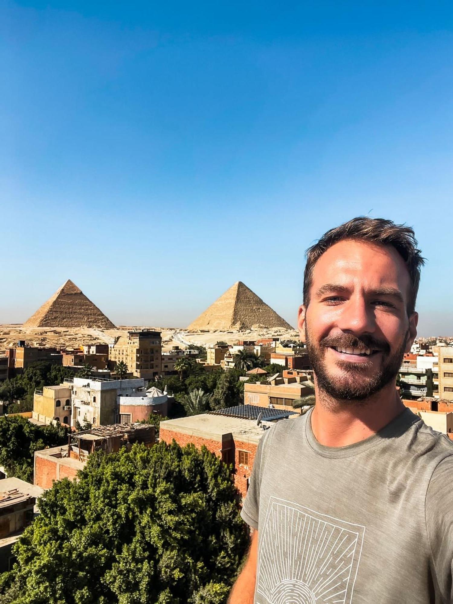 Appartamento Loay Pyramids View Il Il Cairo Esterno foto