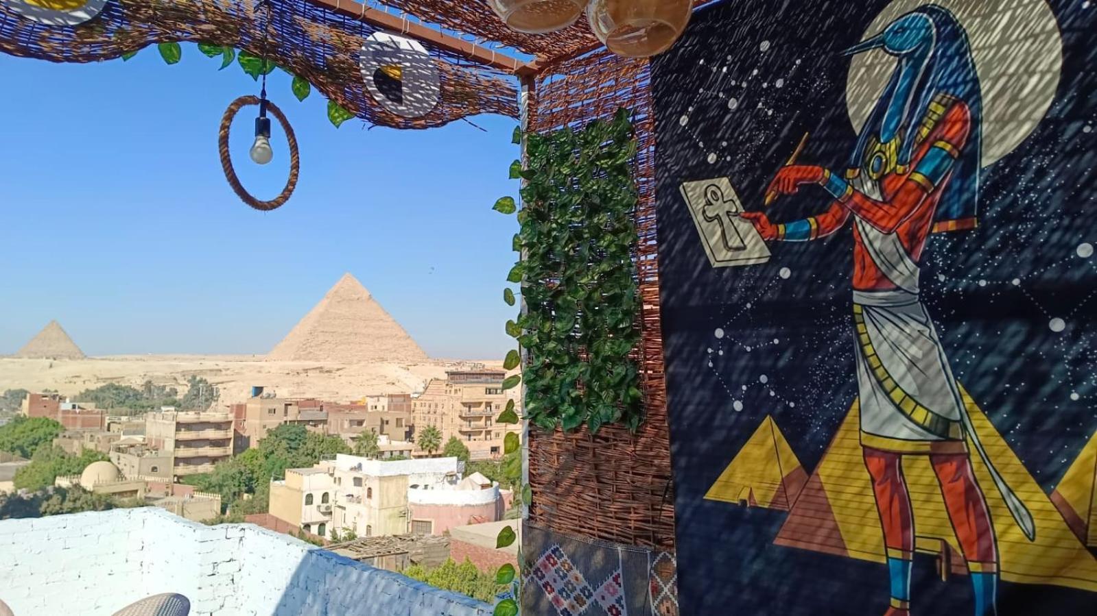 Appartamento Loay Pyramids View Il Il Cairo Esterno foto