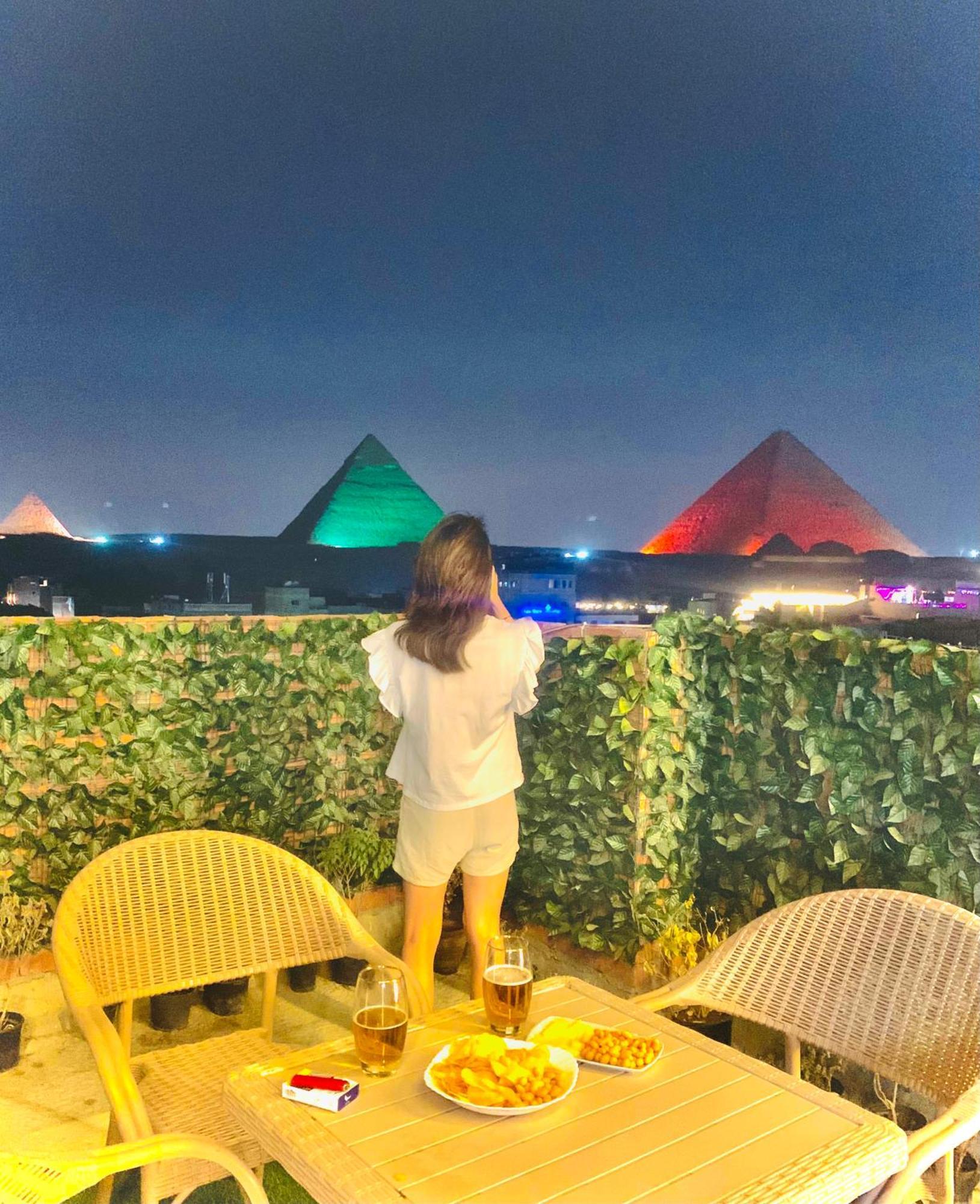 Appartamento Loay Pyramids View Il Il Cairo Esterno foto