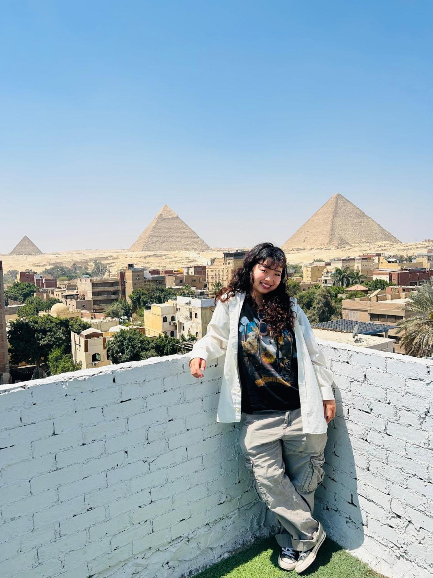 Appartamento Loay Pyramids View Il Il Cairo Esterno foto