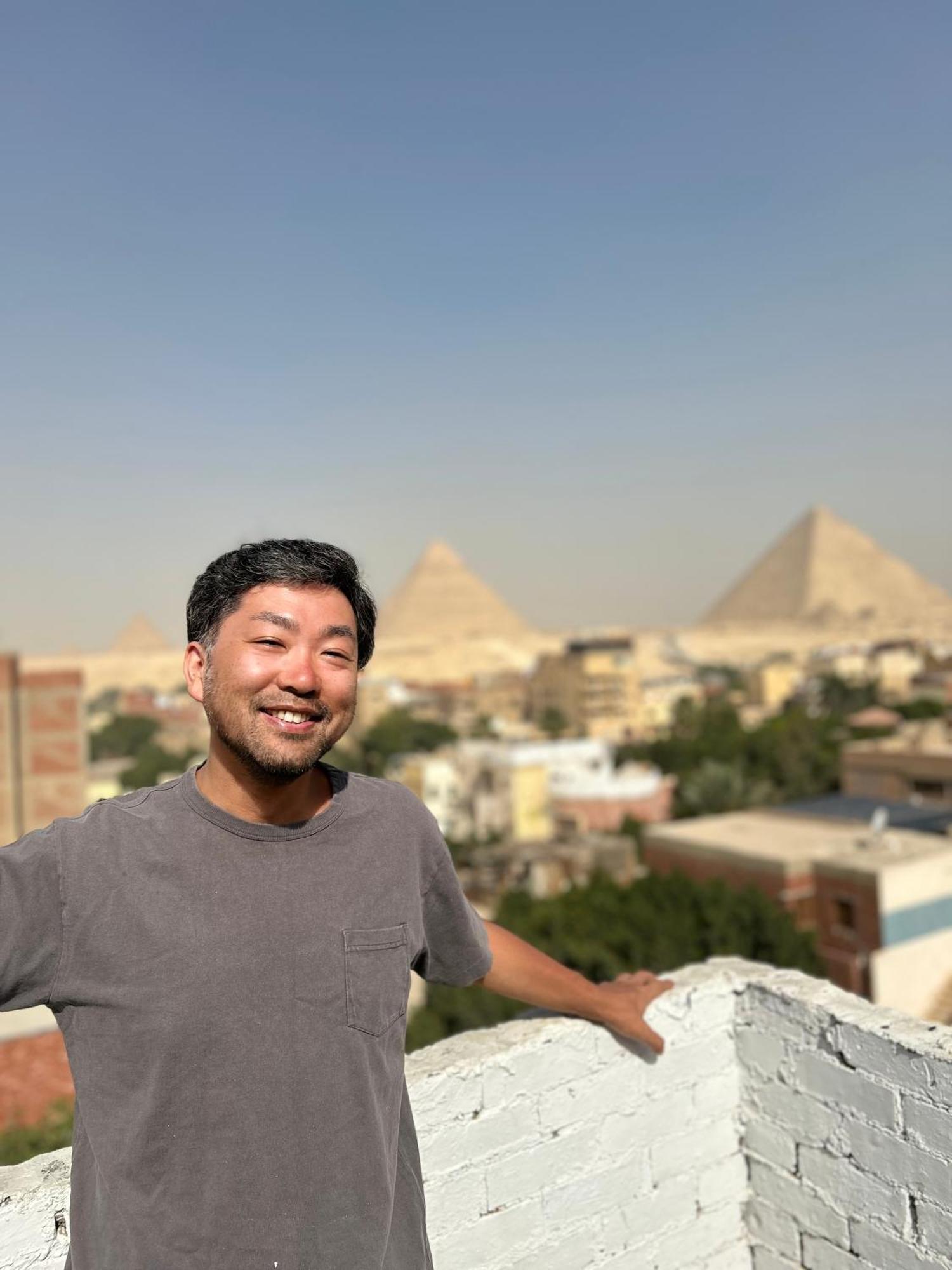 Appartamento Loay Pyramids View Il Il Cairo Esterno foto