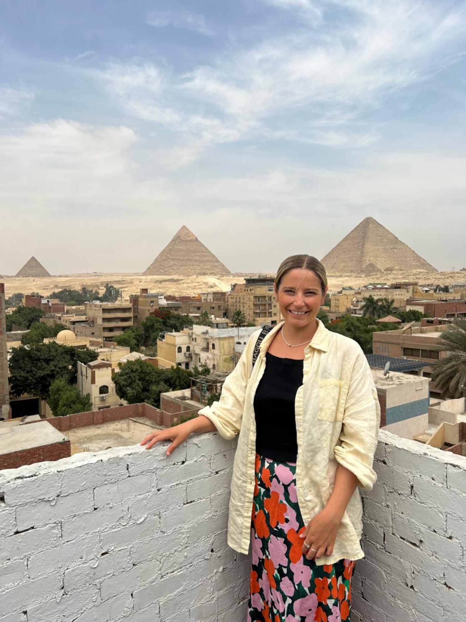Appartamento Loay Pyramids View Il Il Cairo Esterno foto