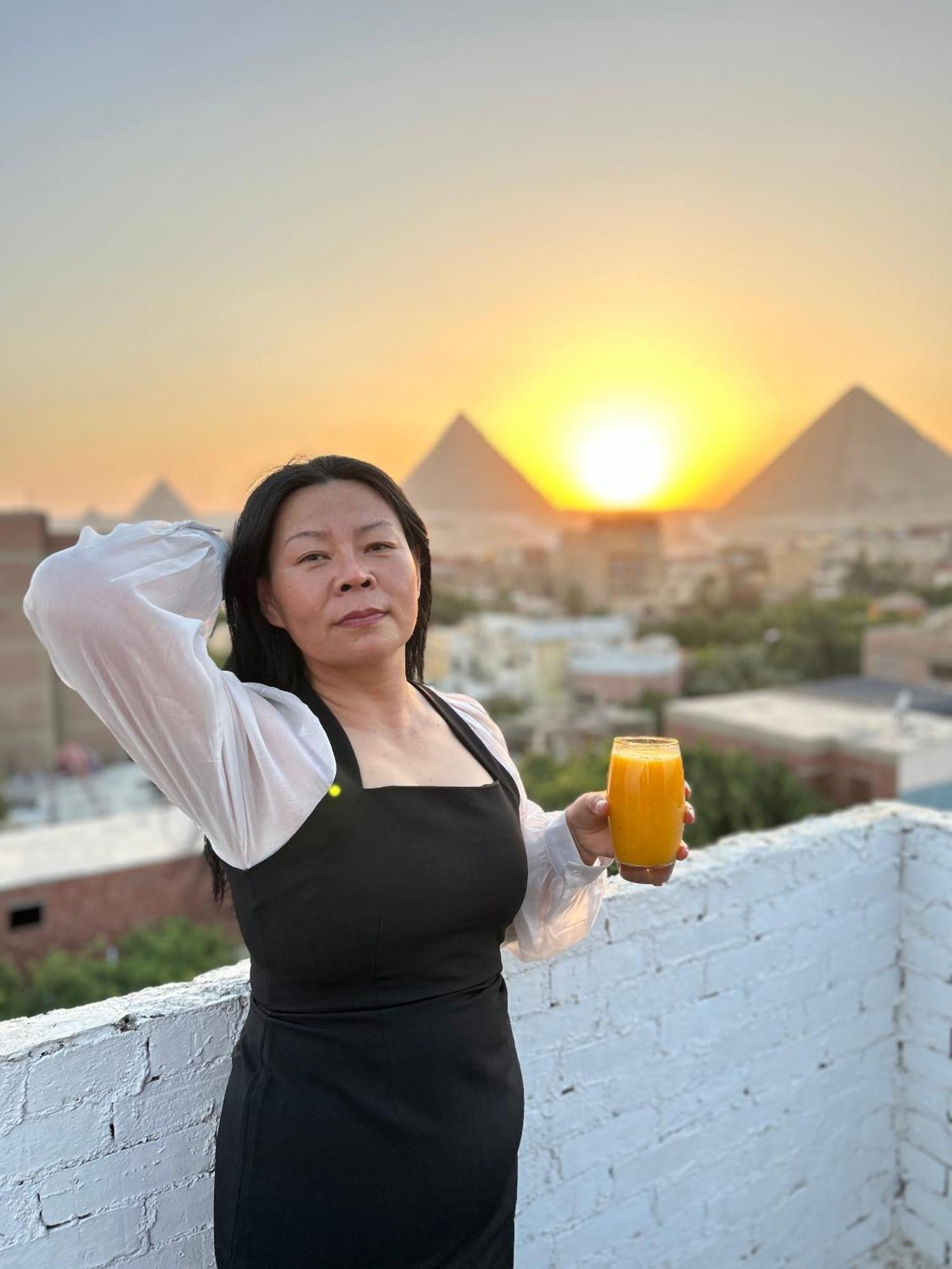 Appartamento Loay Pyramids View Il Il Cairo Esterno foto