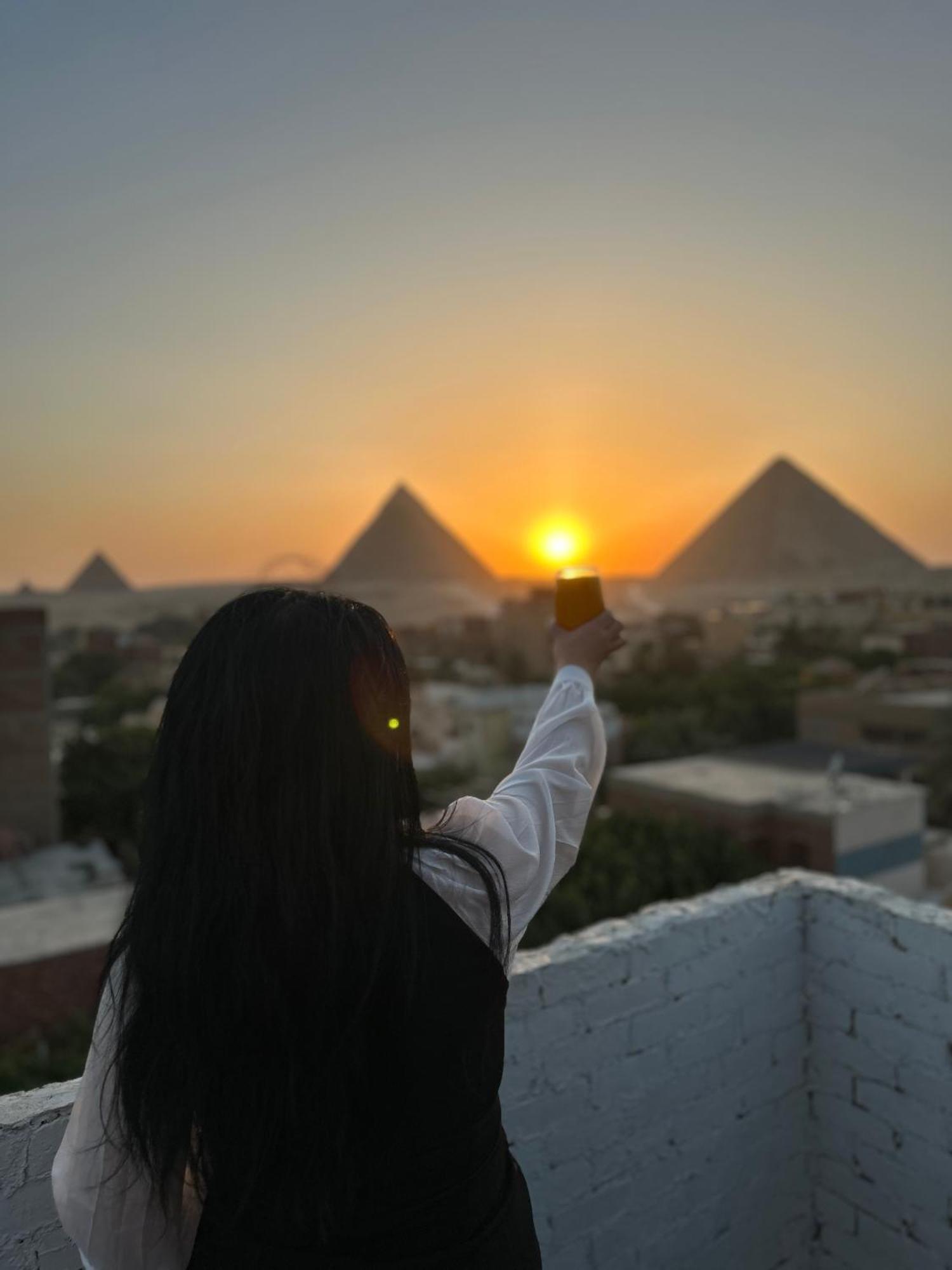 Appartamento Loay Pyramids View Il Il Cairo Esterno foto