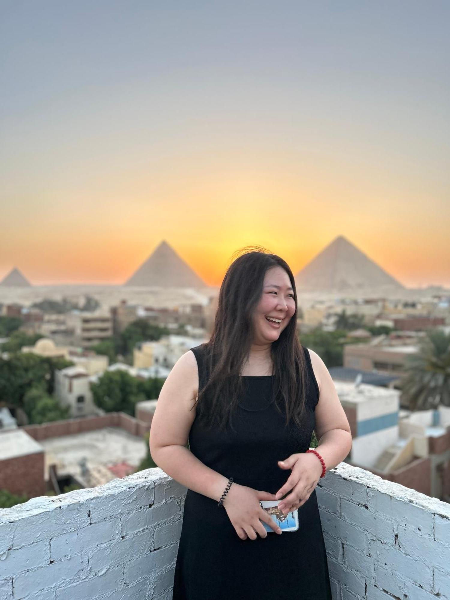 Appartamento Loay Pyramids View Il Il Cairo Esterno foto