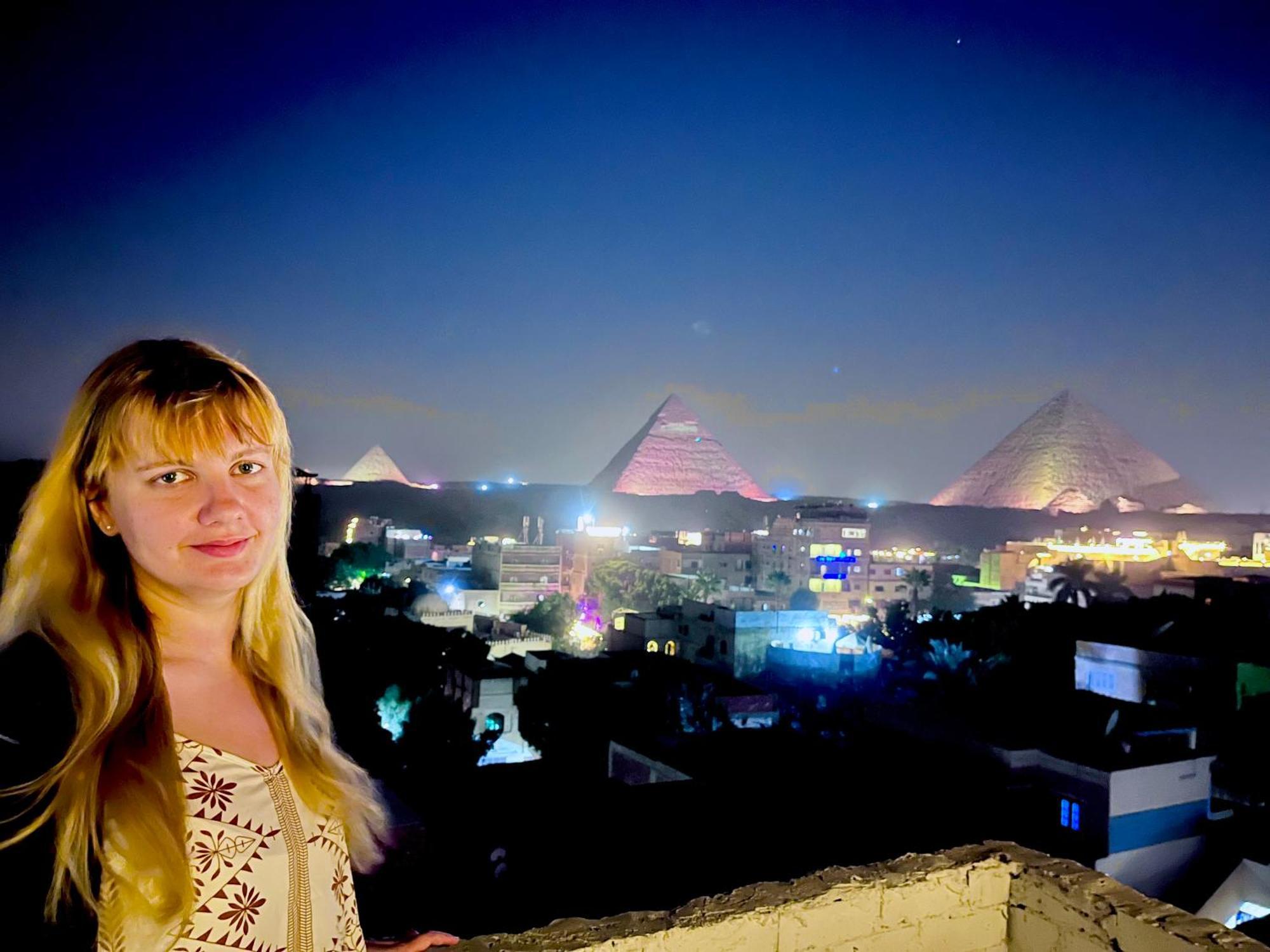 Appartamento Loay Pyramids View Il Il Cairo Esterno foto