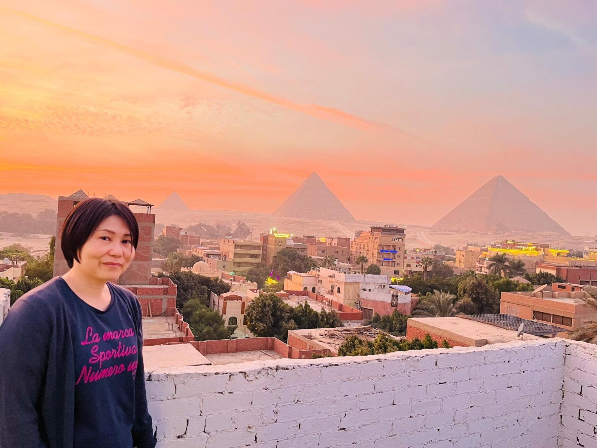 Appartamento Loay Pyramids View Il Il Cairo Esterno foto